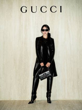 Milan, Milan Women s Fashion Week Fall Winter 2026 27 - Gucci Fashion Show - Guests - Pictured: guest  Copyright: xRiccardoxGiordanox xipa-agency.netx xRiccardoxGiordanox IPA_Agency_IPA72105743