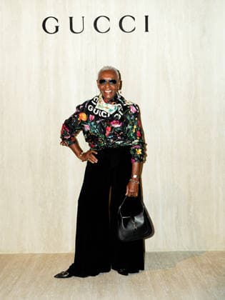 Milan, Milan Women s Fashion Week Fall Winter 2026 27 - Gucci Fashion Show - Guests - Pictured: Bethann Hardison  Copyright: xRiccardoxGiordanox xipa-agency.netx xRiccardoxGiordanox IPA_Agency_IPA72105788