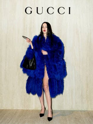 MFW - Guests at GUCCI Runway - Arrivals Tish Weinstock at the Gucci Fashion Show during Milan Women s Fashion Week Fall Winter 2026 27 in Milan. Milan, Italy, February 27, 2026. Photo by Riccardo Giordano IPA ABACAPRESS.COM Milan Italy  Copyright: xGiordanoxRiccardo IPA ABACAx