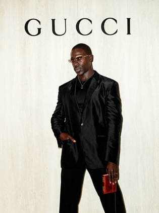 MFW - Guests at GUCCI Runway - Arrivals Moses Sumney at the Gucci Fashion Show during Milan Women s Fashion Week Fall Winter 2026 27 in Milan. Milan, Italy, February 27, 2026. Photo by Riccardo Giordano IPA ABACAPRESS.COM Milan Italy  Copyright: xGiordanoxRiccardo IPA ABACAx