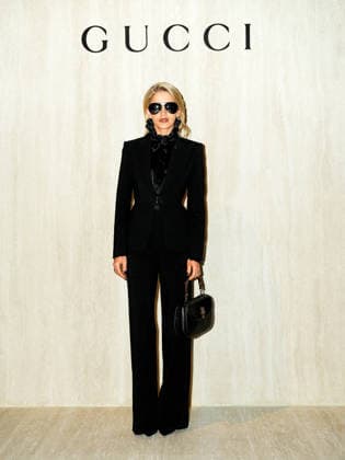 MFW - Guests at GUCCI Runway - Arrivals Caro Daur at the Gucci Fashion Show during Milan Women s Fashion Week Fall Winter 2026 27 in Milan. Milan, Italy, February 27, 2026. Photo by Riccardo Giordano IPA ABACAPRESS.COM Milan Italy  Copyright: xGiordanoxRiccardo IPA ABACAx
