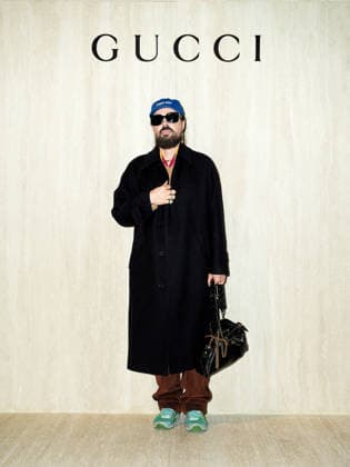 MFW - Guests at GUCCI Runway - Arrivals Alessandro Michele at the Gucci Fashion Show during Milan Women s Fashion Week Fall Winter 2026 27 in Milan. Milan, Italy, February 27, 2026. Photo by Riccardo Giordano IPA ABACAPRESS.COM Milan Italy  Copyright: xGiordanoxRiccardo IPA ABACAx