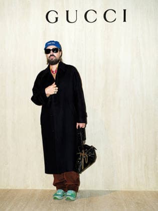 MFW - Guests at GUCCI Runway - Arrivals Alessandro Michele at the Gucci Fashion Show during Milan Women s Fashion Week Fall Winter 2026 27 in Milan. Milan, Italy, February 27, 2026. Photo by Riccardo Giordano IPA ABACAPRESS.COM Milan Italy  Copyright: xGiordanoxRiccardo IPA ABACAx