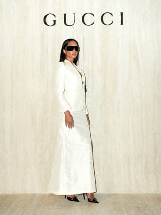 Milan, Milan Women s Fashion Week Fall Winter 2026 27 - Gucci Fashion Show - Guests - Pictured: Laura Harrier  Copyright: xRiccardoxGiordanox xipa-agency.netx xRiccardoxGiordanox IPA_Agency_IPA72106760