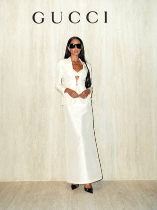 Milan, Milan Women s Fashion Week Fall Winter 2026 27 - Gucci Fashion Show - Guests - Pictured: Laura Harrier  Copyright: xRiccardoxGiordanox xipa-agency.netx xRiccardoxGiordanox IPA_Agency_IPA72106761