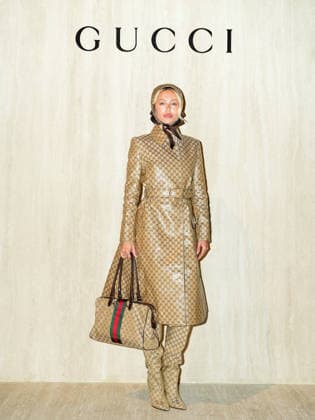 Milan, Milan Women s Fashion Week Fall Winter 2026 27 - Gucci Fashion Show - Guests - Pictured: Delilah Belle  Copyright: xRiccardoxGiordanox xipa-agency.netx xRiccardoxGiordanox IPA_Agency_IPA72106772