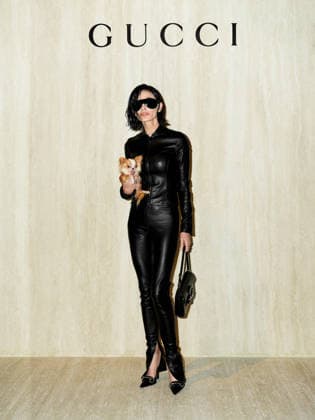 MFW - Demi Moore at GUCCI Runway - Arrivals DEMI MOORE at the Gucci Fashion Show during Milan Women s Fashion Week Fall Winter 2026 27 in Milan. Milan, Italy, February 27, 2026. Photo by Riccardo Giordano IPA ABACAPRESS.COM Milan Italy  Copyright: xGiordanoxRiccardo IPA ABACAx
