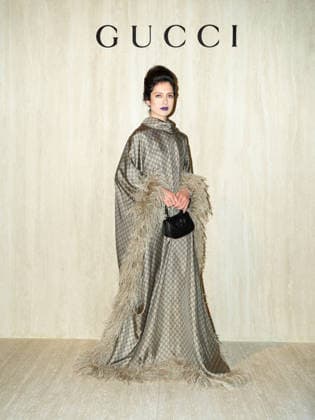Milan, Milan Women s Fashion Week Fall Winter 2026 27 - Gucci Fashion Show - Guests - Pictured: Maria Bottle  Copyright: xRiccardoxGiordanox xipa-agency.netx xRiccardoxGiordanox IPA_Agency_IPA72107260
