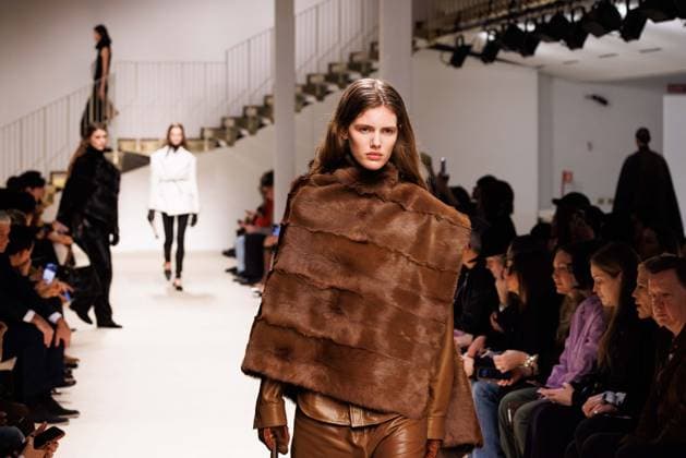 Photo IPP Cinzia Camela Publishing Group LiveMedia Milan 27 02 2026 In the photo A model walks the runway at the Tod s fashion show during the Milan Fashion Week Womenswear Fall Winter 2026 2027 on February 27, 2026 in Milan, Italy Photo Cinzia Camela Italy Photo Press World Copyright Tod s Runway Milan Fashion W