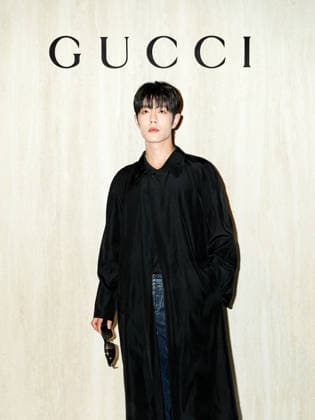 Milan, Milan Women s Fashion Week Fall Winter 2026 27 - Gucci Fashion Show - Guests - Pictured: Xiao Zhan  Copyright: xRiccardoxGiordanox xipa-agency.netx xRiccardoxGiordanox IPA_Agency_IPA72106788