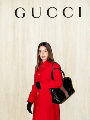 Milan, Milan Women s Fashion Week Fall Winter 2026 27 - Gucci Fashion Show - Guests - Pictured: Karen Wazen  Copyright: xRiccardoxGiordanox xipa-agency.netx xRiccardoxGiordanox IPA_Agency_IPA72105784