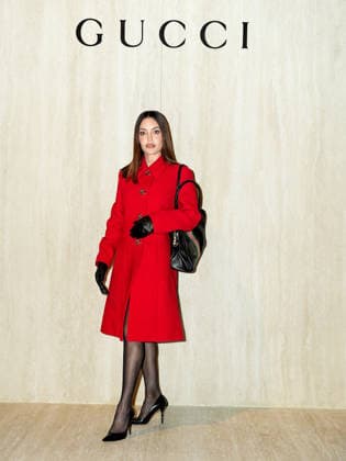 Milan, Milan Women s Fashion Week Fall Winter 2026 27 - Gucci Fashion Show - Guests - Pictured: Karen Wazen  Copyright: xRiccardoxGiordanox xipa-agency.netx xRiccardoxGiordanox IPA_Agency_IPA72105787