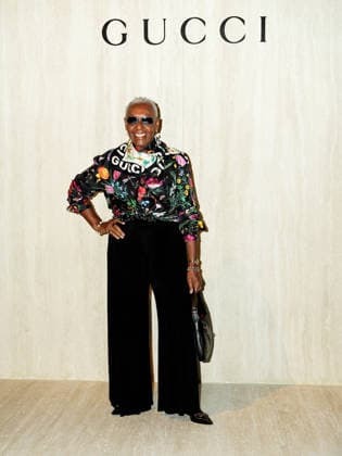 Milan, Milan Women s Fashion Week Fall Winter 2026 27 - Gucci Fashion Show - Guests - Pictured: Bethann Hardison  Copyright: xRiccardoxGiordanox xipa-agency.netx xRiccardoxGiordanox IPA_Agency_IPA72105793