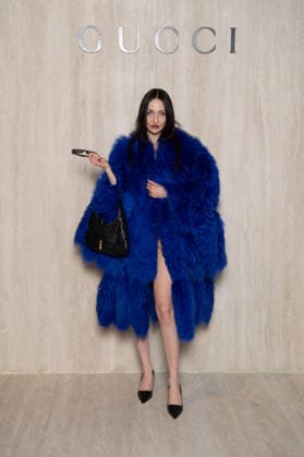 Milano Fashion Week - Women F W 26-27 Gucci Fashion Show Backdrop Milan, Italy Tish Weinstock Milano Fashion Week - Women F W 26-27 Gucci Fashion Show Backdrop Milan, Italy 27th February 2026 SGPItalia id 134545_001 * Not Exclusive  Copyright: xJohnnyxDallaxLibera SGPx