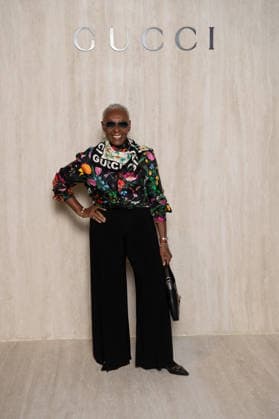 Milano Fashion Week - Women F W 26-27 Gucci Fashion Show Backdrop Milan, Italy Bethann Hardison Milano Fashion Week - Women F W 26-27 Gucci Fashion Show Backdrop Milan, Italy 27th February 2026 SGPItalia id 134545_001 * Not Exclusive  Copyright: xJohnnyxDallaxLibera SGPx