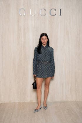 Milano Fashion Week - Women F W 26-27 Gucci Fashion Show Backdrop Milan, Italy Guest Milano Fashion Week - Women F W 26-27 Gucci Fashion Show Backdrop Milan, Italy 27th February 2026 SGPItalia id 134545_001 * Not Exclusive  Copyright: xJohnnyxDallaxLibera SGPx