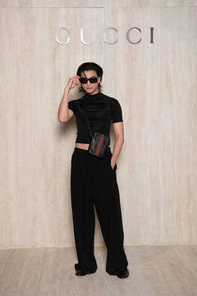 Milano Fashion Week - Women F W 26-27 Gucci Fashion Show Backdrop Milan, Italy Guest Milano Fashion Week - Women F W 26-27 Gucci Fashion Show Backdrop Milan, Italy 27th February 2026 SGPItalia id 134545_001 * Not Exclusive  Copyright: xJohnnyxDallaxLibera SGPx