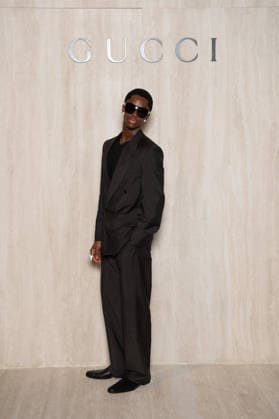 Milano Fashion Week - Women F W 26-27 Gucci Fashion Show Backdrop Milan, Italy Alton Mason Milano Fashion Week - Women F W 26-27 Gucci Fashion Show Backdrop Milan, Italy 27th February 2026 SGPItalia id 134545_001 * Not Exclusive  Copyright: xJohnnyxDallaxLibera SGPx