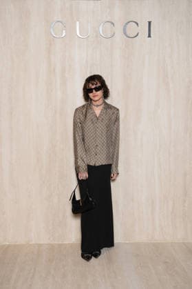 Milano Fashion Week - Women F W 26-27 Gucci Fashion Show Backdrop Milan, Italy Guest Milano Fashion Week - Women F W 26-27 Gucci Fashion Show Backdrop Milan, Italy 27th February 2026 SGPItalia id 134545_001 * Not Exclusive  Copyright: xJohnnyxDallaxLibera SGPx