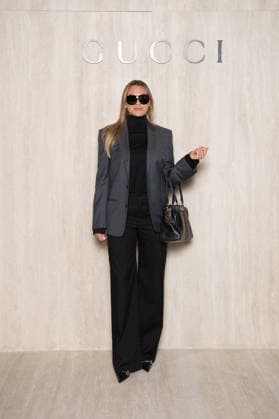 Milano Fashion Week - Women F W 26-27 Gucci Fashion Show Backdrop Milan, Italy Guest Milano Fashion Week - Women F W 26-27 Gucci Fashion Show Backdrop Milan, Italy 27th February 2026 SGPItalia id 134545_001 * Not Exclusive  Copyright: xJohnnyxDallaxLibera SGPx