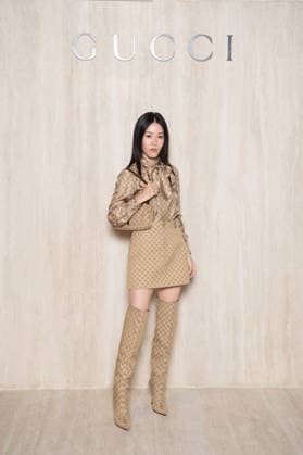 Milano Fashion Week - Women F W 26-27 Gucci Fashion Show Backdrop Milan, Italy Guest Milano Fashion Week - Women F W 26-27 Gucci Fashion Show Backdrop Milan, Italy 27th February 2026 SGPItalia id 134545_001 * Not Exclusive  Copyright: xJohnnyxDallaxLibera SGPx