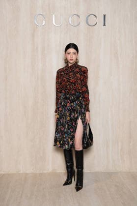Milano Fashion Week - Women F W 26-27 Gucci Fashion Show Backdrop Milan, Italy Ayaka Miyoshi Milano Fashion Week - Women F W 26-27 Gucci Fashion Show Backdrop Milan, Italy 27th February 2026 SGPItalia id 134545_001 * Not Exclusive  Copyright: xJohnnyxDallaxLibera SGPx