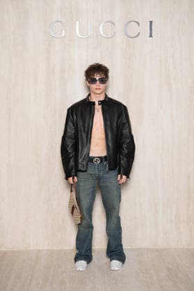 Milano Fashion Week - Women F W 26-27 Gucci Fashion Show Backdrop Milan, Italy Bach Buquen Milano Fashion Week - Women F W 26-27 Gucci Fashion Show Backdrop Milan, Italy 27th February 2026 SGPItalia id 134545_001 * Not Exclusive  Copyright: xJohnnyxDallaxLibera SGPx