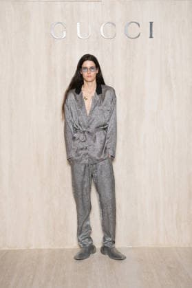 Milano Fashion Week - Women F W 26-27 Gucci Fashion Show Backdrop Milan, Italy Guest Milano Fashion Week - Women F W 26-27 Gucci Fashion Show Backdrop Milan, Italy 27th February 2026 SGPItalia id 134545_001 * Not Exclusive  Copyright: xJohnnyxDallaxLibera SGPx