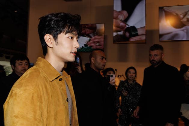 News - Tod s - Front Row - Milan Fashion Week - Womenswear Fall Winter 2026 2027 Xiao Zhan attends the Tod s fashion show during the Milan Fashion Week - Womenswear Fall Winter 2026 2027 on February 27, 2026 in Milan, Italy. Photo: Cinzia Camela. Milan PAC Italy Copyright: xCinziaxCamelax xLiveMediax LPN_2318086