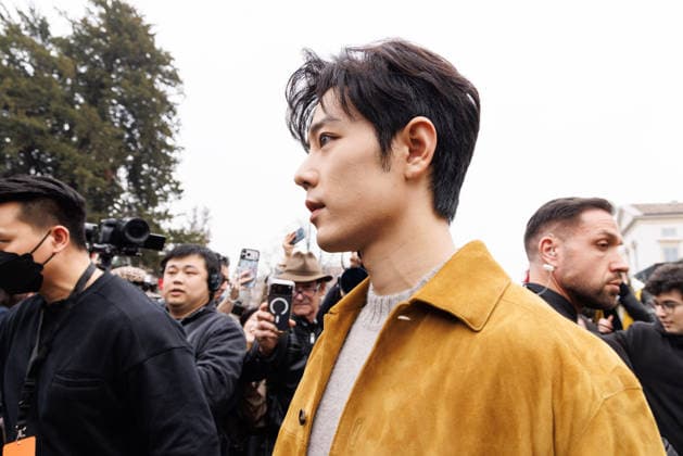 News - Tod s - Front Row - Milan Fashion Week - Womenswear Fall Winter 2026 2027 Xiao Zhan attends the Tod s fashion show during the Milan Fashion Week - Womenswear Fall Winter 2026 2027 on February 27, 2026 in Milan, Italy. Photo: Cinzia Camela. Milan PAC Italy Copyright: xCinziaxCamelax xLiveMediax LPN_2318095