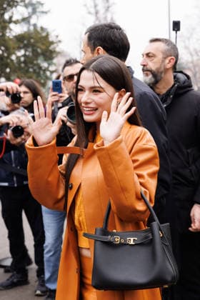 News - Tod s - Front Row - Milan Fashion Week - Womenswear Fall Winter 2026 2027 Rebecca Patricia Armstrong attends the Tod s fashion show during the Milan Fashion Week - Womenswear Fall Winter 2026 2027 on February 27, 2026 in Milan, Italy. Photo: Cinzia Camela. Milan PAC Italy Copyright: xCinziaxCamelax xLiveMediax LPN_2318101