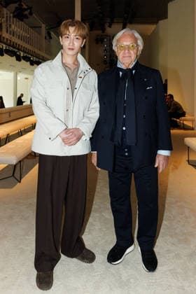 News - Tod s - Front Row - Milan Fashion Week - Womenswear Fall Winter 2026 2027 Shota-Kun Watanabe and Diego Della Valle attend the Tod s fashion show during the Milan Fashion Week - Womenswear Fall Winter 2026 2027 on February 27, 2026 in Milan, Italy. Photo: Cinzia Camela. Milan PAC Italy Copyright: xCinziaxCamelax xLiveMediax LPN_2318115