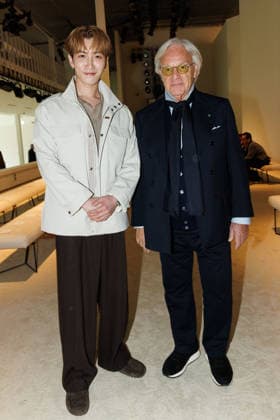 News - Tod s - Front Row - Milan Fashion Week - Womenswear Fall Winter 2026 2027 Shota-Kun Watanabe and Diego Della Valle attend the Tod s fashion show during the Milan Fashion Week - Womenswear Fall Winter 2026 2027 on February 27, 2026 in Milan, Italy. Photo: Cinzia Camela. Milan PAC Italy Copyright: xCinziaxCamelax xLiveMediax LPN_2318117
