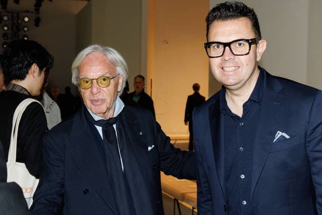 News - Tod s - Front Row - Milan Fashion Week - Womenswear Fall Winter 2026 2027 Diego Della Valle and a guest attend the Tod s fashion show during the Milan Fashion Week - Womenswear Fall Winter 2026 2027 on February 27, 2026 in Milan, Italy. Photo: Cinzia Camela. Milan PAC Italy Copyright: xCinziaxCamelax xLiveMediax LPN_2318118