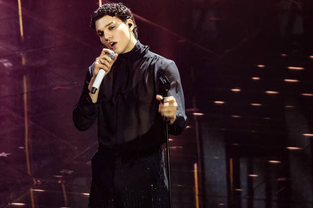 Live Music Show - 76Â° Festival di Sanremo 2026 - 3^ Serata NICOLO FILIPPUCCI on stage during the third night of the Festival Sanremo during 76Â° Festival di Sanremo 2026 - 3^ Serata , Live Music Show in Sanremo, Italy, February 27 2026 Sanremo Sanremo Italy Copyright: xRenataxRoattinox xLiveMediax LPM_2317968