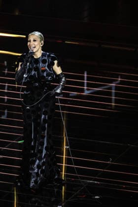Live Music Show - 76Â° Festival di Sanremo 2026 - 3^ Serata MALIKA AYANE on stage during the third night of the Festival Sanremo during 76Â° Festival di Sanremo 2026 - 3^ Serata , Live Music Show in Sanremo, Italy, February 27 2026 Sanremo Sanremo Italy Copyright: xRenataxRoattinox xLiveMediax LPM_2317931