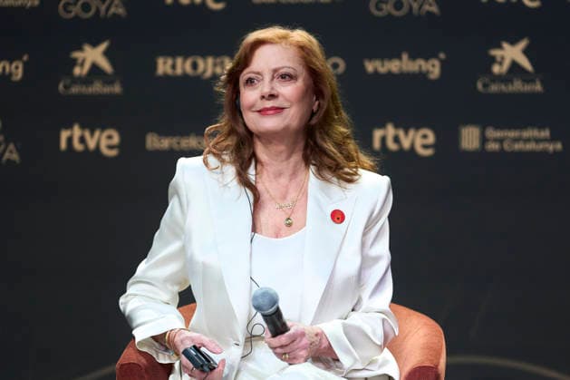 40th Goya Awards - Susan Sarandon photocall Susan Sarandon attends a press conference for her International Goya award at El Born. Museu d™Historia de Barcelona on February 27, 2026 in Barcelona, Spain Photo by IMAGO MPG Barcelona El Born. Museu d™Historia de Barcelona Catalunya Spain  Copyright: xMPGx