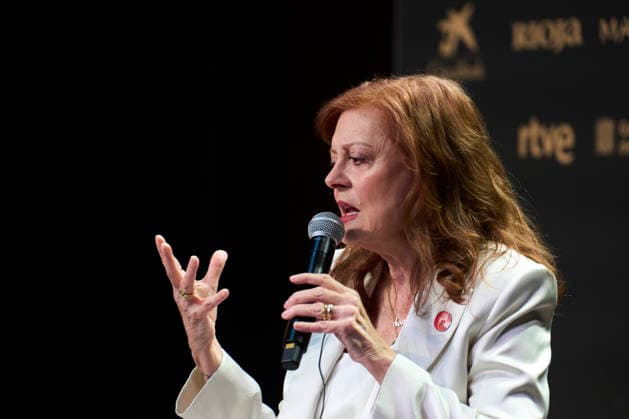40th Goya Awards - Susan Sarandon photocall Susan Sarandon attends a press conference for her International Goya award at El Born. Museu d™Historia de Barcelona on February 27, 2026 in Barcelona, Spain Photo by IMAGO MPG Barcelona El Born. Museu d™Historia de Barcelona Catalunya Spain  Copyright: xMPGx