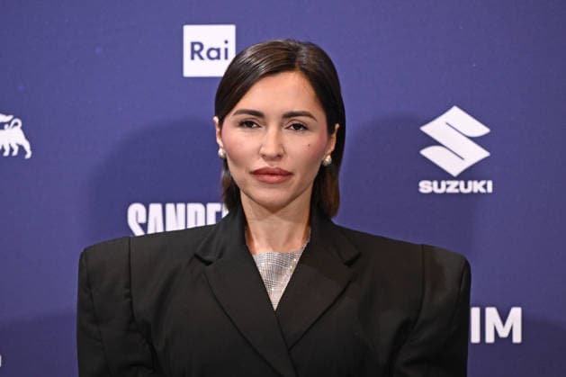February 27, 2026, Sanremo, Rome, Italy: February 27, 2026, Sanremo. 76th Italian Song Festival. Photocall. Pictured: Serena Brancale. Sanremo Italy  - ZUMAa289 20260227_zia_a289_065 Copyright: xMariaxLauraxAntonellix