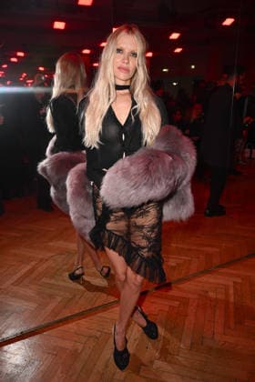 Milan, Milan Women s Fashion Week Fall Winter 2026 27 - Women s Fashion, Fall Winter 2026 27 - Blumarine fashion show - front row in the photo: Elena Perminova  Copyright: xSimonaxChiocciax xipa-agency.netx xFotosickix IPA_Agency_IPA72114216