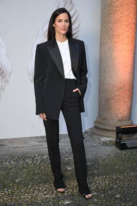 Milan, Milan Women s Fashion Week Fall Winter 2026 27 - Women s Fashion, Fall Winter 2026 27 - Elisabetta Franchi fashion show - arrivals in the photo: Alex Rivière-Sieber  Copyright: xSimonaxChiocciax xipa-agency.netx xFotosickix IPA_Agency_IPA72117479