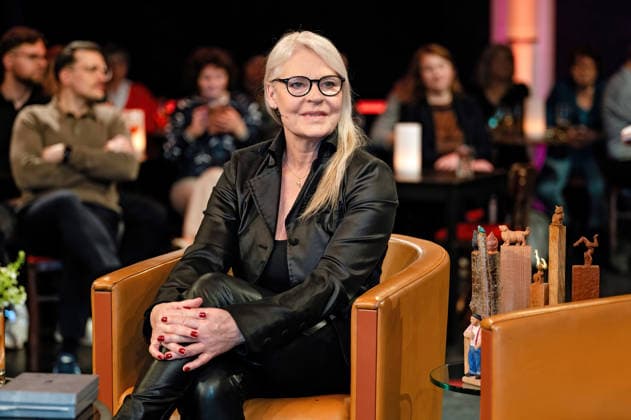 MDR Riverboat speed skating legend Gunda Niemann Stirnemann on the occasion of the recording of the MDR talk show Riverboat on 27 02 2026 at Mediacity Leipzig 20260227ADO0015