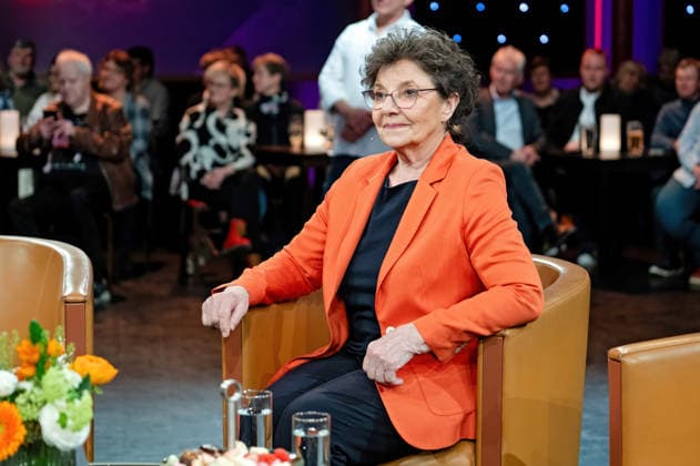 MDR Riverboat show actress Monika Baumgartner on the occasion of the recording of the MDR talk show Riverboat on 27 02 2026 at Mediacity Leipzig 20260227ADO0027