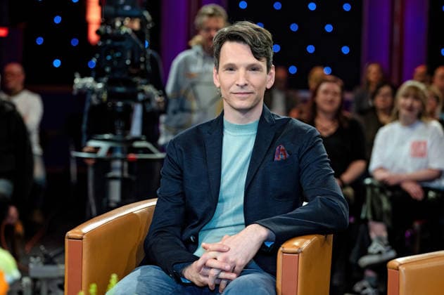 MDR Riverboat actor Sabin Tambrea on the occasion of the recording of the MDR talk show Riverboat on 27 02 2026 at Mediacity Leipzig 20260227ADO0028