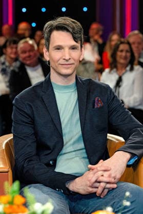 MDR Riverboat actor Sabin Tambrea on the occasion of the recording of the MDR talk show Riverboat on 27 02 2026 at Mediacity Leipzig 20260227ADO00302