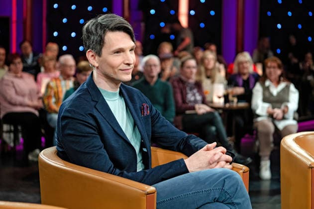 MDR Riverboat actor Sabin Tambrea on the occasion of the recording of the MDR talk show Riverboat on 27 02 2026 at Mediacity Leipzig 20260227ADO0038