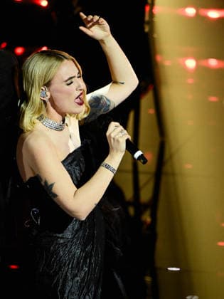 Sanremo, 76th Italian Song Festival. Fourth Evening. Pictured: Mara Sattei  Copyright: xMaurizioxD Avanzox xipa-agency.netx xPoolxSanremox02x IPA_Agency_IPA72119401