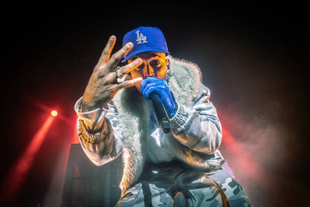Fernando Costa concert in Madrid The artist Fernando Costa during a performance at the Movistar Arena, on February 27, 2026, in Madrid Spain Costa is a rapper and composer who has established himself as one of the strong names of the national rap thanks to a raw style, neighborhood and very direct 27 FEBRUARY 2026 MUSIC MUSIC RAPER COMPOSER RAP CONCI Madrid Madrid Madrid Spain  Copyright: xRicardoxRubiox 7326264