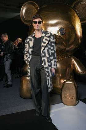 Milan, Milan Women s Fashion Week: Fall Winter 2026 27 - Women s Fashion, Fall Winter 2026 27 - GCDS fashion show - front raw in the photo: guest  Copyright: xRiccardoxGiordanox xipa-agency.netx xRiccardoxGIordanox IPA_Agency_IPA72122349