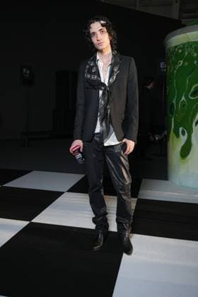 Milan, Milan Women s Fashion Week: Fall Winter 2026 27 - Women s Fashion, Fall Winter 2026 27 - GCDS fashion show - front raw in the photo: guest  Copyright: xRiccardoxGiordanox xipa-agency.netx xRiccardoxGIordanox IPA_Agency_IPA72122853